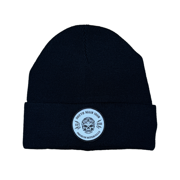 BEANIE - SKULL PATCH