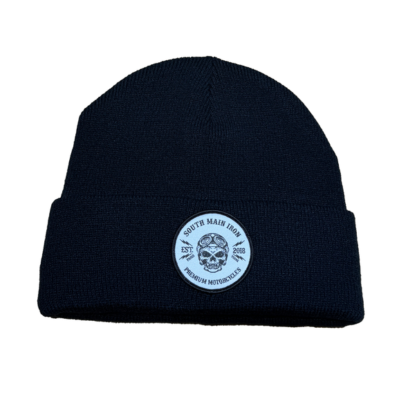 BEANIE - SKULL PATCH