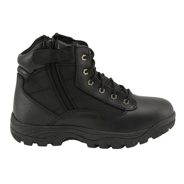 MENS 6" LEATHER TACTICAL BOOT - South Main Iron