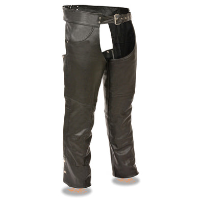 MENS CLASSIC LEATHER CHAPS - South Main Iron